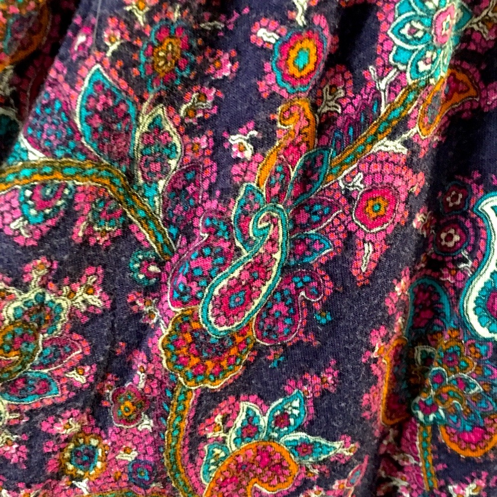 Long maxi paisley print dress - Picture 7 of 9